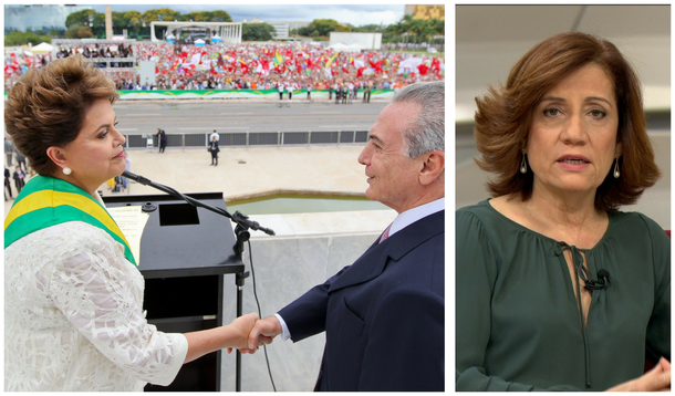Em sua coluna nesta sexta-feira, Miriam Leitão reafirmou a inseparabilidade das contas da chapa de 2014; "Os dois, Dilma e Temer, são inseparáveis neste ponto. Vieram do mesmo rio, foram águas misturadas. Brigaram depois, se separaram e tomaram cursos distintos, mas é o mesmo rio de origem. O fato de o presidente estar ameaçado por uma ação proposta por seu aliado tucano é apenas mais um exemplo do caprichoso enredo da política brasileira. O PSDB pode até estar arrependido a esta altura, mas a Justiça Eleitoral tem que continuar a análise e julgar diante das evidências e provas daquela campanha em tudo condenável", escreve