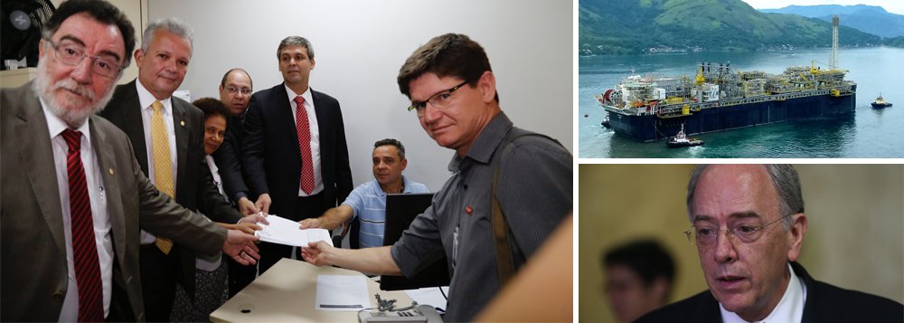 Representação protocolada no Ministério Público Federal pela oposição ao governo Temer pede investigação sobre a forma como vem sendo feita a venda de ativos importantes da Petrobras, comandada por Pedro Parente, como a BR Distribuidora e a NTS; o pedido de investigação acusa o governo Temer de ter "burlado a lei, especialmente a de desestatização, que exige um critério público para que seja feita a venda de qualquer bem nacional"; "Não estão fazendo nem processo licitatório, ao arrepio da lei de desestatização. É um escândalo", denunciou o senador Lindbergh Farias (PT-RJ); procurada pelo 247, a Petrobras se negou a esclarecer como foram avaliados os ativos que vendeu, que até agora somam R$ 13 bilhões