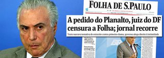 A Folha de S. Paulo, que apoiou o golpe de 2016, acaba de descobrir quem ajudou a colocar no poder e traz um retrato devastador de Michel Temer, em suas páginas desta terça-feira 14; trata-se de um censor, de inclinações autoritárias, que blinda e protege políticos corruptos e usa a Casa Ciivil para atingir benefícios privados; Folha bate em Temer no editorial, que o qualifica de censor, na principal coluna política, a de Bernardo Mello Franco, que demonstra como ele oficializou a blindagem da turma da Lava Jato, e no noticiário, que revela como ele utilizou o subchefe da Casa Civil para censurar a imprensa; já bateu o arrependimento pelo desastre?