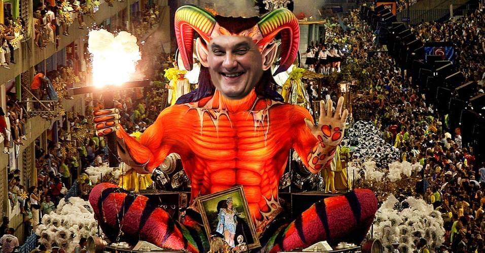 Os blocos estão na rua e só não vai atrás do trio elétrico, quem já morreu ou quem está preso. Falando em presos, fiquei imaginando como deve ser o carnaval dos nossos políticos corruptos e como seriam as marchinhas cantadas por eles