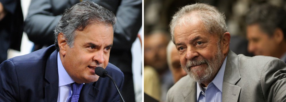 "Não passa por sua cabeça transtornada pela ambição que, em matéria de falta de competitividade, ele é um exemplo incontestável", escreve o jornalista Fernando Brito sobre o tucano, que perde para Lula nas pesquisas por 39,7% a 27,5%