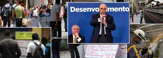 A soma dos percentuais de subocupação e da desocupação da força de trabalho no Brasil ficou em 20,6% em 2016; ano do golpe parlamentar do PSDB e PMDB, que pôs Michel Temer no poder, terminou com o número recorde 24,3 milhões de pessoas que poderiam estar trabalhando; dados foram divulgados nesta quinta-feira, 23, pelo IBGE; no quarto trimestre, o índice chegou a 22,2%; a quantidade de trabalhadores nessa condição indica um aumento de 6% em relação ao 3º trimestre de 2016 e de 31,4% frente ao quarto trimestre de 2015; entre as regiões analisadas pelo IBGE, a Nordeste registrou a maior taxa, de 33% no último trimestre de 2016, enquanto a menor partiu do Sul do país (13,4%); já entre os estados, a Bahia atingiu maior patamar, com taxa de subutilização em 36,2%, e Santa Catarina, 9,4%, a menor