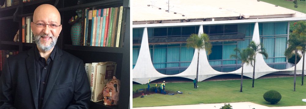 O colunista Josias de Souza defende que Michel Temer devolva os R$ 24 mil gastos no Palácio da Alvorada para adaptá-lo às necessidades de seu filho Michelzinho; embora seja um prédio tombado pelo patrimônio histórico, o Alvorada ganhou redes de proteção antes de Temer decidir voltar para o Jaburu; "O que não é tolerável é a sensação do desperdício de R$ 24 mil do erário numa reforma que só os Temer consideravam essencial e da qual nem eles tirarão proveito. O dinheiro é público, mas não é grátis. Não é muita grana. Mas foi arrancada à força do bolso de um sujeito que é equivocadamente chamado de contribuinte. Convém devolver"