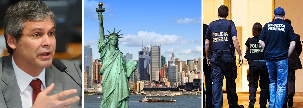 Em artigo conjunto, o senador Lindbergh Farias (PT-RJ) e o sociólogo Marcelo Zero, colunistas do 247, criticam a cooperação travada entre o governo do Brasil, com apoio intensivo da força tarefa da Lava Jato, com os Estados Unidos; "O acordo vem causando problemas para o Brasil. E não são problemas menores. Testemunhas brasileiras estão prestando depoimentos sigilosos às autoridades norte-americanas, sem o conhecimento de advogados de defesa envolvidos nos processos", afirmam; "Contudo, nossos juízes e procuradores, principalmente os da Lava Jato, não prestam contas a ninguém. Ignoram a norma do Acordo com os EUA e a própria Constituição do Brasil. Atuam conforme suas idiossincrasias pessoais e ideológicas e, pior, submetem-se aos interesses e às leis dos EUA"