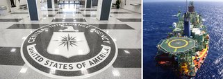 Jornal russo Pravda destaca que relatórios disponibilizados pela CIA desde o final do ano passado permitem traçar um histórico do monitoramento a respeito da exploração do petróleo brasileiro; "Praticamente todos, desde a década de 1950, ressaltam as possibilidades do Brasil alcançar a autossuficiência e também de abrir o setor do petróleo para empresas estrangeiras", diz o jornal; "Em janeiro deste ano, foi anunciado o leilão de 21 campos de óleo e gás da Petrobras a partir de 2018 e licitação para uma obra no Complexo Petroquímico do Rio de Janeiro com a participação de 30 empresas estrangeiras e nenhuma nacional. Será uma ótima oportunidade para as companhias estadunidenses"