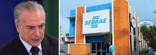 No afã de aumentar a arrecadação federal, o governo de Michel Temer partirá co tudo para cima do Sebrae; governo já tem pronto o texto de uma Medida Provisória que determina a apropriação de 5% da receita da instituição referência em apoio a pequenos negócios; proposta não tem o apoio do presidente do Sebrae, Guilherme Afif Domingos, que articula dentro do governo uma maneira de barrar a investida; no entanto, o diretor de Administração e Finanças da entidade, Vinicius Lages, ex-ministro do Turismo e aliado o PMDB, faz videoconferência nesta manhã com todas as direções estaduais para explicar as mudanças
