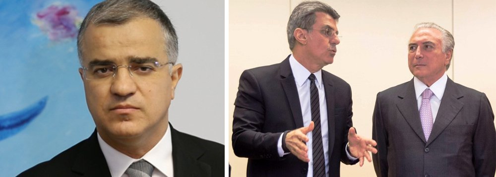 O colunista político Kennedy Alencar afirmou que a norma de Michel Temer que prevê o afastamento temporário com a denúncia cria uma blindagem política para ministros envolvidos na Lava Jato; "Temer argumenta que não pode afastar auxiliares com base em citações, mas foi exatamente o que aconteceu com Romero Jucá e também com Henrique Alves, que deixou o Ministério do Turismo em meados de junho após citação na delação de Sérgio Machado", afirmou; "Apenas na semana passada, quase nove meses após a saída de Jucá, foi aberto um inquérito no Supremo para investigar o ex-ministro, o senador Renan Calheiros e o ex-presidente José Sarney por causa dessa delação", lembra o jornalista
