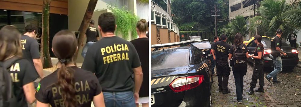 A Polícia Federal prendeu na manhã desta terça-feira 14 dois nomes importantes das administrações do PMDB no governo do Rio: Heitor Lopes de Sousa Junior, diretor da Companhia de Transportes sobre Trilhos do Estado do Rio de Janeiro (Rio Trilhos) e Luiz Carlos Velloso, que foi subsecretário de Transporte do Rio no governo de Sérgio Cabral e atual subsecretário de Turismo; a investigação é mais um desdobramento da Operação Lava Jato e mira corrupção e pagamento de propina em contratos da linha 4 do Metrô