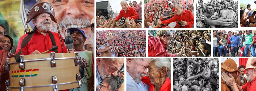 "Qualquer analista político minimamente honesto, que queira compreender o Brasil como nação deve considerar o papel desempenhado por Lula nas representações sociais, culturais e valorativas que povoam a alma do brasileiro", avalia o cientista político Robson Sávio Reis Souza sobre o ex-presidente Lula; "A história de Lula é duplamente capturada: pelo povo, que vê nele um líder, capaz de oferecer coragem, esperança e fé para a superação das mazelas deste país. E pelas elites, que enxergam nele um verdadeiro monstro a impedir seus intentos. Independentemente de seus vícios, Lula é vitorioso. Mesmo sendo constrangido por futuras posições justiceiras, ele será o fiel da balança nas eleições de 2018. É o feitiço a virar contra os feiticeiros", diz Robson 