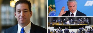"O aspecto mais marcante dos últimos dois dramáticos anos na política é que o áudio de Jucá – outro dos aliados mais próximos de Temer – no qual ele descreve claramente os reais motivos e objetivos do afastamento de Dilma, foi revelado em meio à crise do impeachment. Remover Dilma, disse Jucá pensando que falava em segredo, permitiria um 'pacto nacional' – endossado pelo STF, a mídia corporativa e os militares – através do qual a investigação seria liquidada, e o país poderia seguir em frente", escreve o jornalista Glen Greenwald, editor do The Intercept Brasil