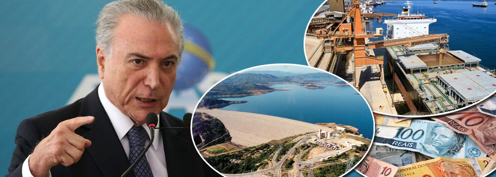Venda de ativos do Brasil feito a toque de caixa pelo governo Michel Temer tem atraído investidores chineses ávidos em investir no país; somente no ano passado, os chineses investiram R$ 23,9 bilhões na compra de ativos nacionais, cerca de 80% mais que os investidores norte-americanos; apenas no primeiro semestre deste ano, os chineses investiram R$ 17,8 bilhões, contra R$ 12,3 bilhões de investidores ocidentais; investimentos, que antes concentravam-se na área de energia, agora avançam pelo setor de infraestrutura, mais especificamente portos e aeroportos; entrega do patrimônio nacional é apenas mais uma face do golpe que quebrou o Brasil