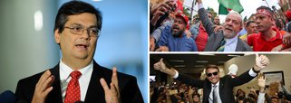 O governador do Maranhão, Flávio Dino, do PCdoB, propõe que a esquerda se unifique em torno de três bandeiras – Nação, Produção e Educação – e diz que o ex-presidente Luiz Inácio Lula da Silva deve coordenar a retomada brasileira; “Acho que o presidente Lula tem a responsabilidade de ser o coordenador dessa retomada”, disse ele, em entrevista ao jornalista Renato Rovai; Dino também pontuou que é em torno do petista que podem se aglutinar os “valores da civilização, da democracia e do humanismo”; o governador maranhense também falou sobre o adversário de Lula num segundo turno, se as eleições fossem hoje; “A maioria da sociedade brasileira é generosa, acolhedora, humanista. A candidatura de Bolsonaro está fora do marco da civilização democrática”