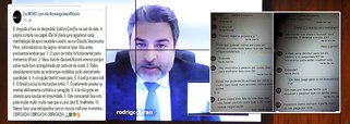 Para o editor do Tijolaço, Fernando Brito, o depoimento de Rodrigo Tacla Duran, ex-advogado da Odebrecht, revelando ter mantido com o advogado Carlos Zicolotto, amigo de Sérgio Moro e sócio de sua muher, Rosângela num escritório de advocacia, negociação de pagamentos "por fora" para amenizar um acordo de delação premiada, levou a mulher do juiz federal Sérgio Moro a tirar do Facebook a página "Eu MORO com ele ", de apoio ao magistrado; "Dois anos depois, "é chegada a hora da despedida" justamente porque o amigo foi acusado de traficar – e por um bom dinheiro – influência na turma da Lava Jato?", questiona Brito