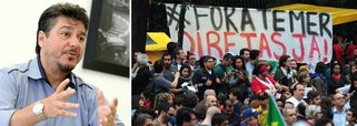 Presidente do sindicato dos metalúrgicos do ABC paulista, Rafael Marques, defendeu eleições diretas como saída para a atual crise política que tem no centro Michel Temer envolvido em esquemas de corrupção; dirigente, que encerra o mandato no sindicato em julho, criticou as reformas que tramitam no Congresso Nacional, especialmente a trabalhista; "Mesmo antes da mais recente crise, o presidente não tinha legitimidade, porque essas reformas não foram referendadas pelas urnas. Só um governo que não foi eleito imporia esse ritmo de tramitação no Congresso", declarou Rafael à Folha de São Paulo