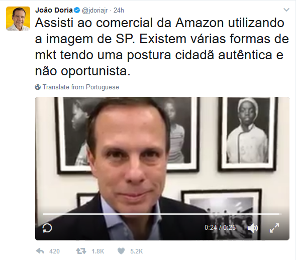 Os jornais estão super preocupados com a tal da pós-verdade, mas não se incomodam com mentiras sem pé e nem cabeça para defender seus pupilos. Como é possível que quase 60 milhões de pessoas possam ter se engajado no tuíte de Doria?