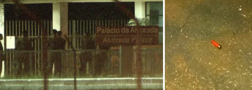 A Polícia Federal vai investigar incidente com veículo que ultrapassou a grade de proteção que dá acesso ao Palácio da Alvorada na noite desta quarta-feira, após receber orientação para reduzir a velocidade e se identificar, informou em nota o Gabinete de Segurança Institucional (GSI); o motorista, aparentemente menor de idade, acelerou "abruptamente", segundo o GSI/ "Foram realizados disparos de arma de fogo de advertência e, em seguida, contra o veículo que parou na área interna do Palácio", diz a nota
