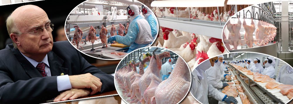 Operação espalhafatosa da Polícia Federal, somada ao loteamento político da Agricultura por PMDB e PP, já causa grandes prejuízos ao País; a Coreia do Sul barrou temporariamente a importação de frangos da brasileira BRF, após a deflagração da operação Carne Fraca na última sexta-feira 17; governo sul-coreano anunciou ainda que vai intensificar a fiscalização; a União Europeia também anunciou nesta manhã a suspensão da importação de carne de todas as empresas envolvidas na investigação; assunto deve ser levado a reuniões da OMC nesta semana; Michel Temer ainda não demitiu Osmar Serraglio, seu ministro da Justiça, que tratava o líder da máfia dos fiscais como "grande chefe"