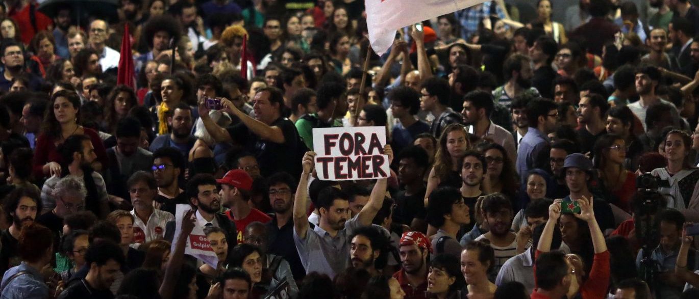 Protesto na Avenida Paulista: Fora Temer (04/09/2016)