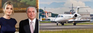 Michel Temer usou pelo menos duas vezes um jatinho de Joesley Batista, dono da JBS, para viajar com sua esposa, Marcela; casal viajou à Bahia e a Porto Alegre usando a aeronave do empresário; um gesto de Joesley causou ciúmes no peemedebista: o dono da JBS presenteou Marcela com um buquê de rosas