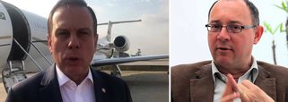 O PT paulistano anexou nesta segunda-feira (25) à representação feita ao Ministério Público de São Paulo um pedido de investigação do uso do avião do Grupo Doria pelo prefeito paulistano, João Doria (PSDB); jato Legacy que o tucano alega ser o dono é verdade de uma empresa do grupo que ele fundou e do qual se desligou após vencer a eleição municipal de 2016; para o presidente municipal do PT, Paulo Fiorilo, a prática requer investigação, uma vez que muitas das viagens de Doria são turbinadas pelo Lide; "É preciso que se coloque luz nessa questão, porque a empresa pode ter interesses [em custear seus deslocamentos]", justificou o petista