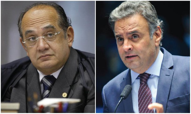 Editor do Tijolaço chama de "festival e desmoralização" a revelação de que o ministro Gilmar Mendes e o senador Aécio Neves (PSDB) conversaram pelo menos 46 vezes em menos de 60 dias, segundo relatório da Polícia Federal; "É um festival de desmoralização, embora pareça impossível ainda falar em desmoralização do senador e do ministro. Mas é inacreditável que, depois desta evidência, o Supremo, como instituição. não decida afastar Mendes da condução dos inquéritos de Aécio. Se não o fizer, estará passando um atestado de que é, mesmo, uma casa do faz-de-conta", diz Fernando Brito
