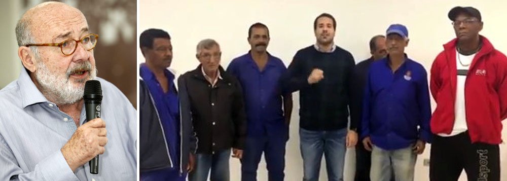 "O prefeito videomaker João Doria já está fazendo escola entre a sua equipe. Na véspera da greve geral marcada para esta sexta-feira, Paulo Mathias, prefeito regional de Pinheiros, divulgou um vídeo de 50 segundos no youtube em que anunciou: 'Nós somos a favor do direito de greve, mas não em dia de trabalho'", diz o jornalista Ricardo Kotscho, em seu comentário sobre a greve geral; ele critica ainda o prefeito João Doria, que proibiu a CUT de promover sua festa de 1º de Maio na avenida Paulista; "como a central sindical já avisou que vai manter a programação do Dia do Trabalho no mesmo local, há um novo confronto à vista"