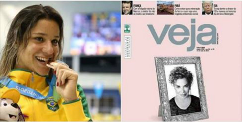 Joanna Maranhão e Veja