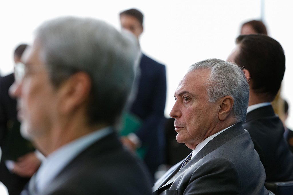 Brasília - O presidente Michel Temer durante a cerimônia de lançamento da Política de Inovação - Educação Conectada (Alan Santos/PR)