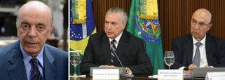 Senador José Serra (PSDB-SP), um dos principais articuladores do golpe parlamentar que arruinou a economia e a imagem do País no exterior, atacou a política econômica do governo de Michel Temer; em sua página no Facebook, Serra pede uma reformulação "significativa" da política econômica. "Não há saída fácil para o nó econômico e político em que nos embrenhamos, mas não tenho dúvidas de que ele passa por uma reformulação significativa da atual política econômica", afirmou pela rede social; "Parece faltar na Fazenda maior conhecimento de política fiscal", alfinetou