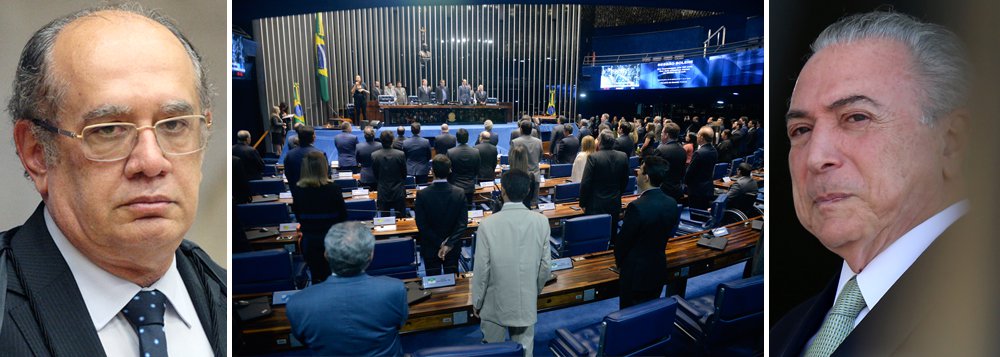 "Podemos dar de barato que Gilmar Mendes será o primeiro ministro do STF a deixar o cargo por impeachment?", questiona o colunista Alex Solnik ao comentar sobre a concessão, pelo ministro do STF, de dois habeas corpus ao empresário preso Jacob Barata, com quem tem laços de proximidade; "Não, não podemos. A constituição também diz, no Art. 377 que “compete privativamente ao Senado  processar e julgar os Ministros do Supremo Tribunal Federal” e seu impeachment tem que ser aprovado por 3/5 dos senadores. Os senadores não são malucos de demitir um ministro do STF cuja especialidade é conceder habeas-corpus para as pessoas em dificuldades na Justiça, tal como a maioria deles, e que já deu provas do que é capaz e é, além disso, um aliado fiel de Temer, que tem maioria no Senado", diz Solnik