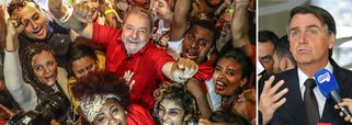 “O segundo lugar de Bolsonaro nas pesquisas para 2018 coloca o país diante de duas possibilidades”, escreve Paulo Moreira Leite, articulista do 247. “A alternativa A consiste na unidade em defesa da candidatura de Lula, capaz de articular uma frente política para preservar o regime democrático e os direitos do povo diante de uma candidatura fascista”. Para PML, a alternativa B “começa com a cassação de Lula, que pode abrir caminho para o caos político que irá ampliar as chances de Bolsonaro”. "A preservação de Lula assume, assim, um caráter evidente: proteger a democracia contra a ameaça fascista", avalia o jornalista