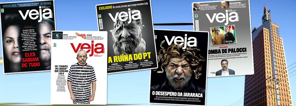 A Editora Abril, que edita Veja, revista que se especializou em atacar governos trabalhistas e prever o fim de Lula, anunciou internamente, nesta quarta-feira, mais um "passaralho";  já se sabe de 130 demissões, que devem continuar até fevereiro; vários publicações deverão ser fechadas e, no mercado, fala-se na possibilidade de recuperação judicial; recentemete, o presidente Walter Longo foi demitido pela família Civita e substituído pelo diretor jurídico, Arnaldo Figueiredo Tibyriçá – num sinal de que a editora prepara a renegociação de suas dívidas com o mercado