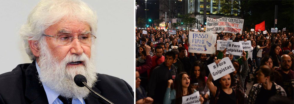 Teólogo e intelectual Leonardo Boff defende que "há base para a anulação do impeachment"; "Parte do STF é cúmplice, o Parlamento, corrupto, militares, divididos", descreve ele, em publicação no Twitter; "Milhões na rua podem anular o golpe", afirma