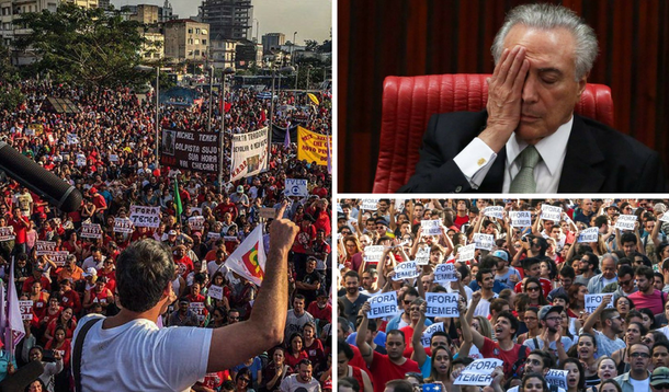 Rejeitado por mais de noventa e cinco por cento dos brasileiros, o governo Temer busca as bênçãos dos 35 países mais desenvolvidos do mundo que nada mais querem que a nossa submissão à globalização financeira