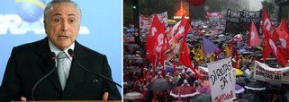 Além de mostrar que Michel Temer tem a maior rejeição da população em 28 anos, a pesquisa Datafolha divulgada neste sábado, 24, revela também que 83% dos brasileiros querem escolher seu substituto por eleição direta; 76% dos brasileiros querem que Temer renuncie ao cargo, e para 65%, o melhor para o País é que Temer deixe o Palácio do Planalto imediatamente; caso Temer não renuncie,  a maioria absoluta de 81% da população quer que o Congresso inicie um processo de impeachment para retirá-lo do cargo; prestes a ser denunciado por corrupção, obstrução de Justiça e organização criminosa, Temer já tem vários pedidos de impeachment contra a ele na Câmara, protocolados pela OAB e partidos como Rede e PSOL