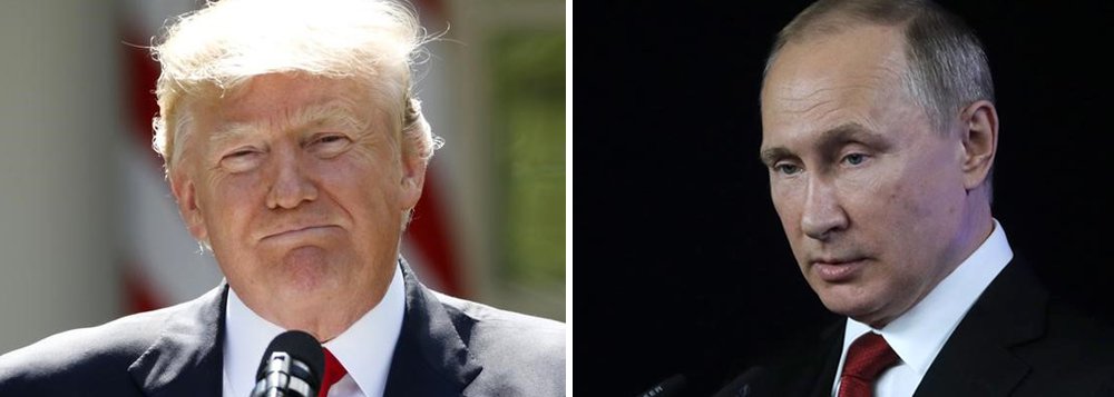 Durante o Fórum Econômico Internacional de São Petersburgo, Valdimir Putin disse que mesmo os países dialogando em formatos multilaterais como as Nações Unidas e G20, a base de cooperação recíproca está destruída; Putin destacou que a situação não satisfaz nem os empresários russos, nem os norte-americanos. Segundo ele, laços comerciais bilaterais sólidos podem servir como "rede de segurança" das mudanças na conjuntura política