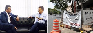 Informação seria de uma fonte não identificada ligada ao PSDB, segundo publicação do jornal O Tempo, de Minas; de acordo com a coluna, o atraso na assinatura do financiamento para as obras de ampliação do metrô de Contagem poderia ser fruto de uma retaliação do senador e presidente afastado do PSDB, Aécio Neves (MG), contra o prefeito da cidade, Alex de Freitas, que também é tucano; na semana passada, Freitas teceu duras criticas contra Aécio, que teria procurado o ministro das Cidades, Bruno Araújo, seu aliado, para impedir a liberação dos recursos