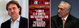 Joesley confirmou ontem à “Época” o que eu disse há 17 dias com uma agravante: além de dizer que Temer é, literalmente, o chefe da organização criminosa da qual o próprio Joesley participou, essa é, segundo ele “a maior e mais perigosa organização criminosa do país”. Embora eu seja “cabeça branca” fecho com os “cabeças pretas” do PSDB que defendem a devolução dos ministérios, mas entendo que eles devem romper com o governo também nas votações do Congresso, aliar-se à oposição. Quanto mais tempo permanecem ao lado de um presidente da República acusado de ser o chefe da maior e mais perigosa quadrilha do país, mais se aproximam da condição de cúmplices; leia o artigo de Alex Solnik