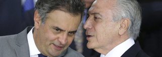 O senador Aécio Neves (PSDB-MG) tem uma reunião com Michel Temer e pedirá que o peemedebista encontre uma saída para evitar que a Companhia Energética de Minas Gerais (Cemig) não perca a concessão de quatro usinas hidrelétricas; o governo federal quer leiloar as usinas de São Simão, Jaguara, Miranda e Volta Grande em setembro e, como consequência, arrecadar cerca de R$ 11 bilhões; a privatização de empresas dos setores de água e energia é uma contrapartida exigida pela gestão Temer para a renegociação das dívidas com os estados