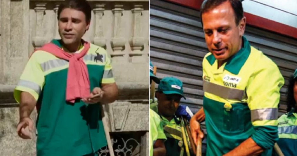 O programa de humor Zorra Total, da TV Globo, debochou do prefeito João Doria (PSDB) na edição do último sábado; foram quatro esquetes com um “prefeito disfarçado” — uma menção clara a Doria, que se especializou em se vestir de gari para fingir que trabalhar como os servidores municipais; o prefeito do Zorra se disfarça de gari, de cirurgião e de amante de um homem casado — para fiscalizar os motéis da cidade, explica — até que, no final, chega para trabalhar na prefeitura e não é reconhecido pelos assessores do gabinete