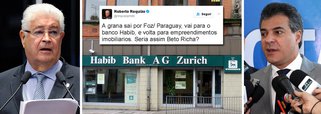 O novo inquérito contra o governador do Paraná, Beto Richa (PSDB), autorizado esta semana pelo STJ, ensejou o senador Roberto Requião (PMDB-PR) a denunciar, outra vez, a existência de uma conta secreta do tucano na Suíça; "A grana sai por Foz/Paraguay, vai para o banco Habib, e volta para empreendimentos imobiliários. Seria assim Beto Richa?", questionou o senador neste domingo, 2, pelo Twitter; principal líder de oposicionista no Paraná comparou o governador tucano ao ex-governador Sérgio Cabral, preso por corrupção desde novembro de 2016; "As cabralices do governo do Paraná não foram inspiradas no Pedro Alvares"