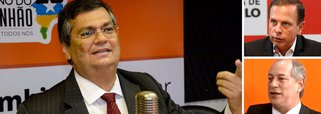 "Quem é o Doria? É um Collor piorado, fake, autoritário e sem nenhuma experiência administrativa. E o Bolsonaro é uma tragédia, com ideário violento, de exclusão das pessoas, fascista, defensor do aniquilamento das diferenças sociais. Não tem nenhuma condição de dirigir o país", diz o governador do Maranhão, Flávio Dino, do PCdoB; ele afirma que, se o ex-presidente Lula vier a ser excluído, as eleições não terão legitimidade; neste caso, que ele vê como a continuidade do golpe, a melhor alternativa da esquerda seria Ciro Gomes, do PDT; é "boa alternativa", afirma