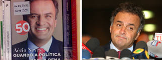 Não é só a carreira política do senador afastado Aécio Neves (PSDB-MG) que anda em baixa; suas atividades como escritor, também foram afetadas pelos recentes escândalos de corrupção em que ele se envolveu; o livro do tucano, que apareceu marcando traço na última pesquisa de intenção de votos para a Presidência, está com 50% de desconto nas livrarias