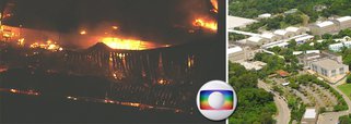 Um incêndio está destruindo um galpão e outras estruturas nos Estúdios Globo, que antes era conhecido como Projac, na zona oeste do Rio; chamas, que começaram por volta de 18 horas e não têm relação com manifestações contrárias à emissora da família Marinho, atingiram o galpão de apoio às gravações da novela 'Deus Salve o Rei'; militares do Quartel de Jacarepaguá participaram do combate às chamas e ainda estavam no local por volta das 20h20; Globo sofre revés um dia depois da polêmica de se ver envolvida em caso de racismo com o jornalista William Waack, e após a divulgação de que utiliza paraísos fiscais para driblar a tributação no Brasil, revelado pelo Paradise Papers