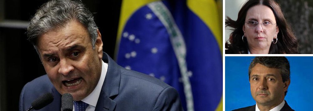 O "fatiamento" da ação contra parentes do senador Aécio Neves será julgada pela 2ª Turma do STF (Supremo Tribunal Federal) nesta terça-feira (14); os ministros decidirão se os demais investigados na ação contra o senador Aécio serão julgados pelo Supremo ou pela Justiça Federal de São Paulo; além do tucano, são alvo da investigação a irmã do senador, Andrea Neves, um primo dele, Frederico Pacheco de Medeiros, e o ex-assessor parlamentar Mendherson Souza Lima, que trabalhou com o senador Zezé Perrella (PMDB-MG)
