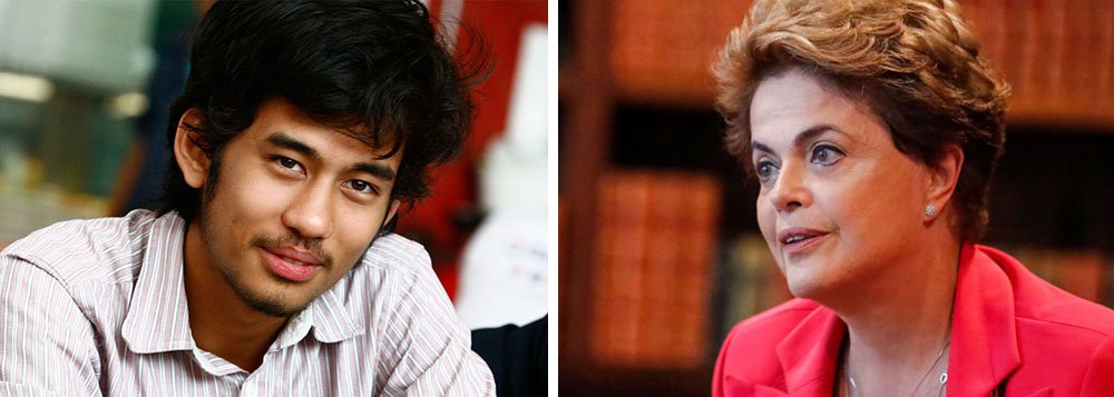 Grupo liderado por Kim Kataguiri publica apenas a parte que lhe interessa de mensagens da ex-presidente Dilma Rousseff para atacar opositores ao projeto de lei aprovado na Câmara, que libera a terceirização geral e irrestrita no País; em suas mensagens, Dilma disse que projeto é "mais um golpe no país"; reportagem da Rede Brasil Atual