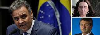 O "fatiamento" da ação contra parentes do senador Aécio Neves será julgada pela 2ª Turma do STF (Supremo Tribunal Federal) nesta terça-feira (14); os ministros decidirão se os demais investigados na ação contra o senador Aécio serão julgados pelo Supremo ou pela Justiça Federal de São Paulo; além do tucano, são alvo da investigação a irmã do senador, Andrea Neves, um primo dele, Frederico Pacheco de Medeiros, e o ex-assessor parlamentar Mendherson Souza Lima, que trabalhou com o senador Zezé Perrella (PMDB-MG)