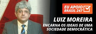 O jurista Luiz Moreira apoia a campanha de assinaturas solidárias do 247. "No 247, você encontra informações que são vetadas na mídia tradicional. Assinar o 247 se reverte numa tentativa de ruptura com o cerco midiático que vivemos hoje no Brasil. Ele encarna os ideias de uma sociedade democrático e plural. E é por isso que deve ser apoiado", diz ele