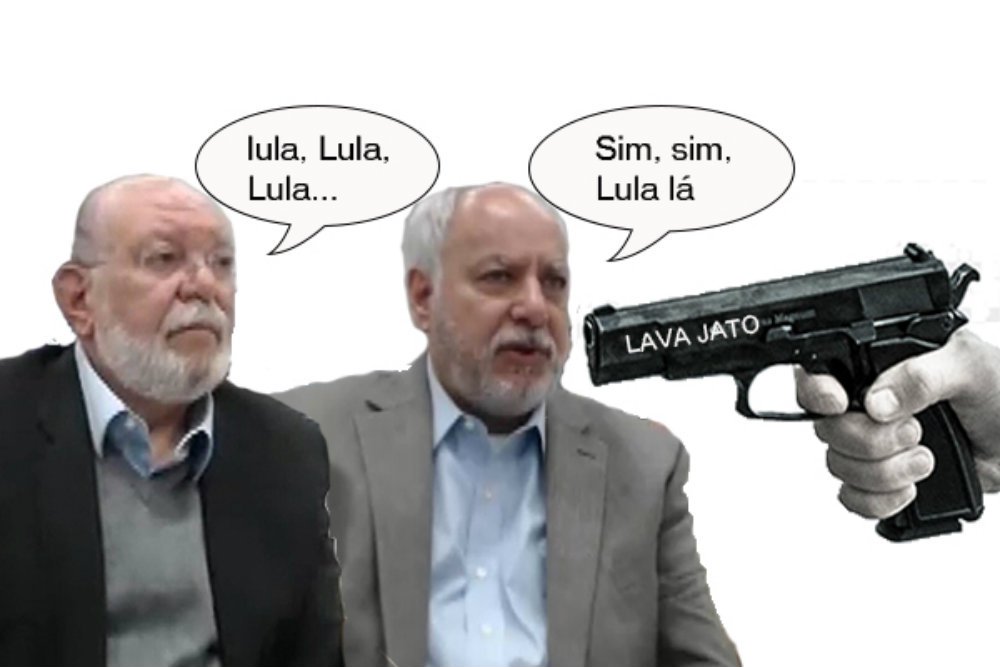 Renato Duque e Leo Pinheiro