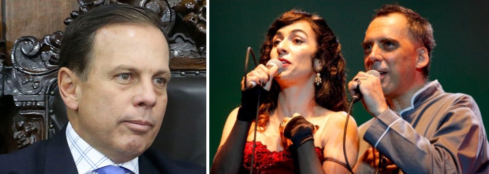 Em vídeo, prefeito de São Paulo rebate críticas dos artistas por ter usado uma música deles em um vídeo gravado durante a inauguração do campo do Parque do Ibirapuera; ele disse que sequer teve a intenção de usar a canção, que estava de fundo no vídeo, e afirmou que Marisa Monte veio cobrar da prefeitura R$ 300 mil em direitos; ele rebateu a informação de que os artistas pediram para Facebook e Twitter retirarem o vídeo publicado; "Fui eu que pedi"